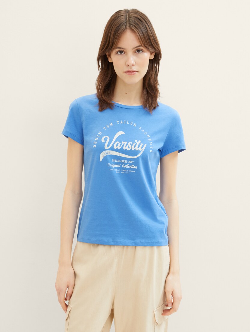 Majica s printom - Plava