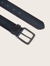 Curea din piele Scott - Albastru_1715387