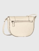 Geantă saddle mini Dahlia - Alb_5137102