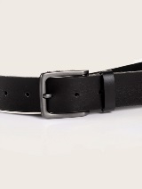 Kožni kaiš Scott - Crna_6077282