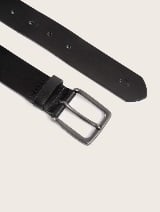 Curea din piele Scott - Negru_6077282