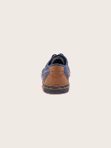 Športni čevlji s kontrastnimi detajli - Modra_9756445