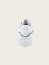 Športni čevlji s kontrastnimi detajli - Bela_8497817