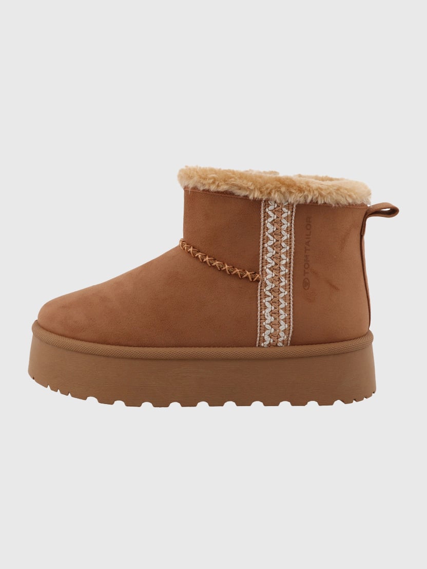 Gležnjače sa toplom postavom - Smeđa_4460779