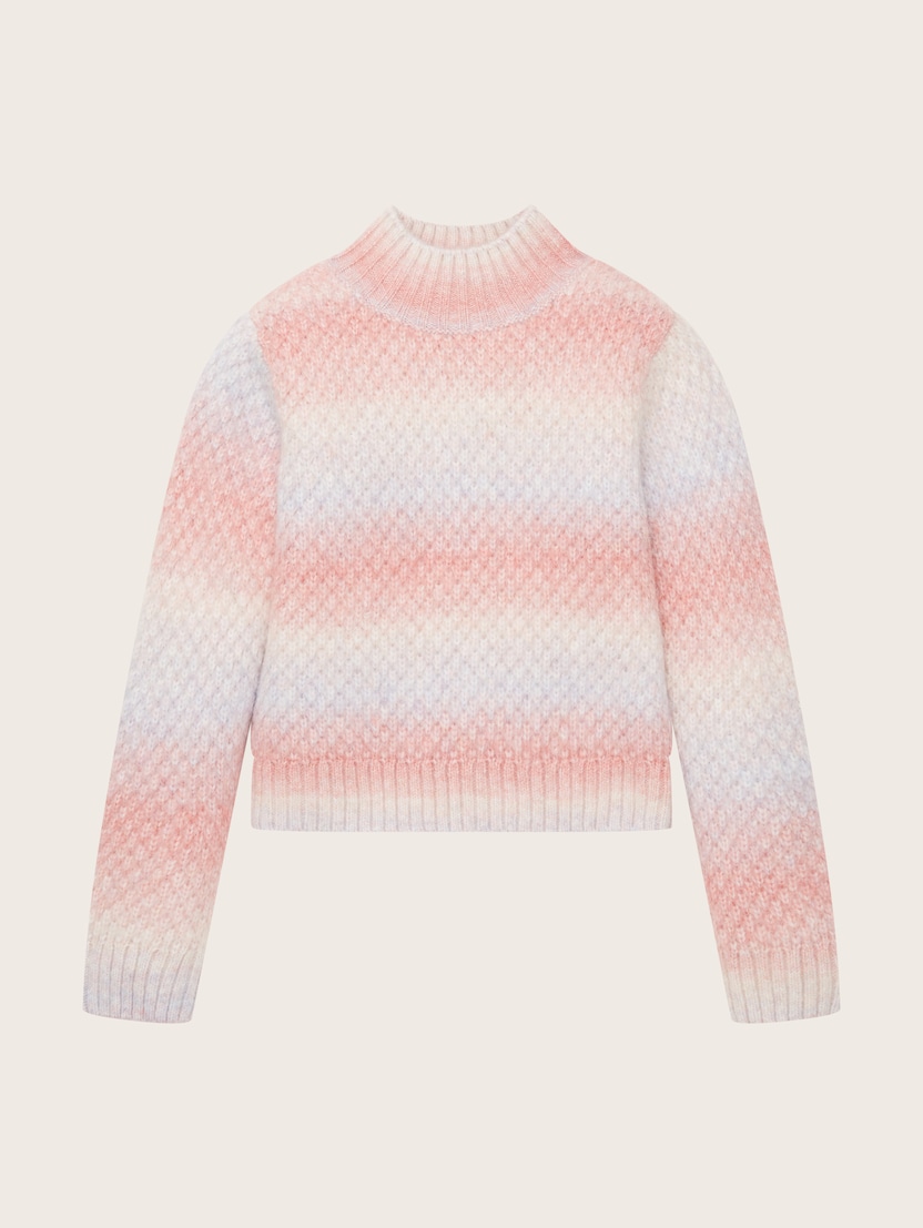Barven pulover z vesoljskim motivom - Vzorec-večbarvna-1033970-30887