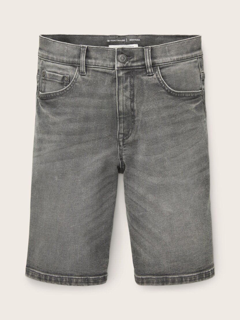 Bermuda denim kratke hlače Jim - Siva-1036317-10218