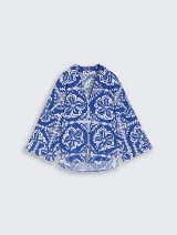 Bluza od mješavine lana - Uzorak/višebojna_1921372