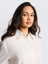 Bluză din amestec de in - Model/Mai multe culori_6971551