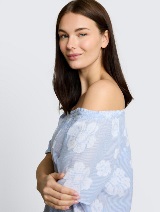 Bluză cu imprimeu integral - Model/Mai multe culori_2512316