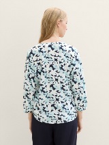 Bluza s potiskom po celotnem oblačilu - Vzorec/večbarvna_5932935