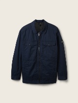 Bombažna jakna - Modra_1004875
