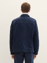 Bombažna jakna - Modra_3952640