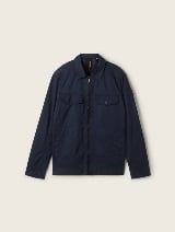 Jachetă din bumbac - Albastru_3952640