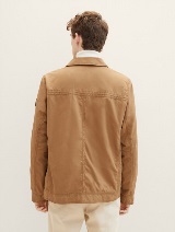 Jachetă din bumbac - Maro_9852585
