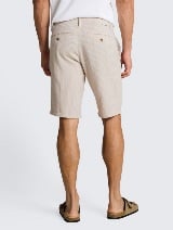 Pantaloni scurţi din bumbac şi in - Model/Mai multe culori_8589759