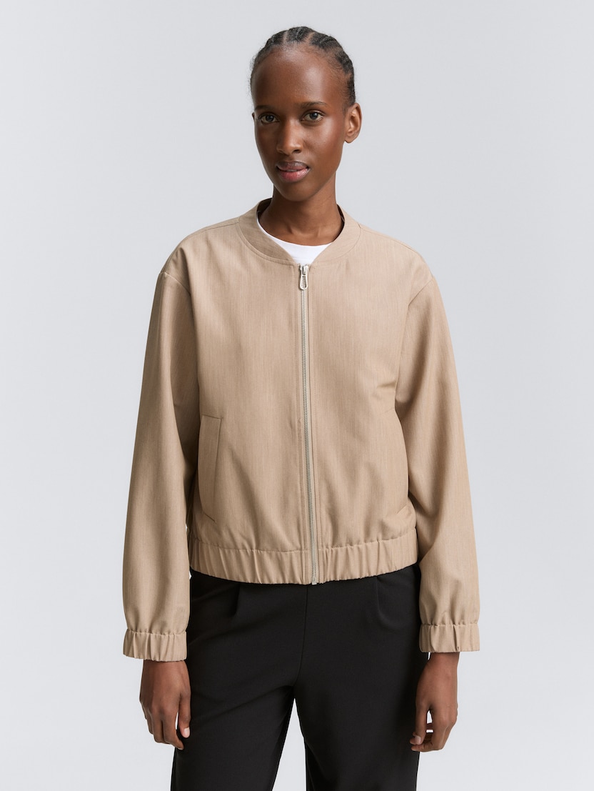 Bomber jakna - Rjava-1048360-28683