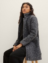 Palton bouclé - Gri_2938617