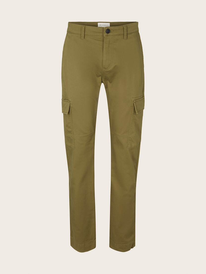  Kargo pantalone sa više džepova - Zelena-1030011-29003-15