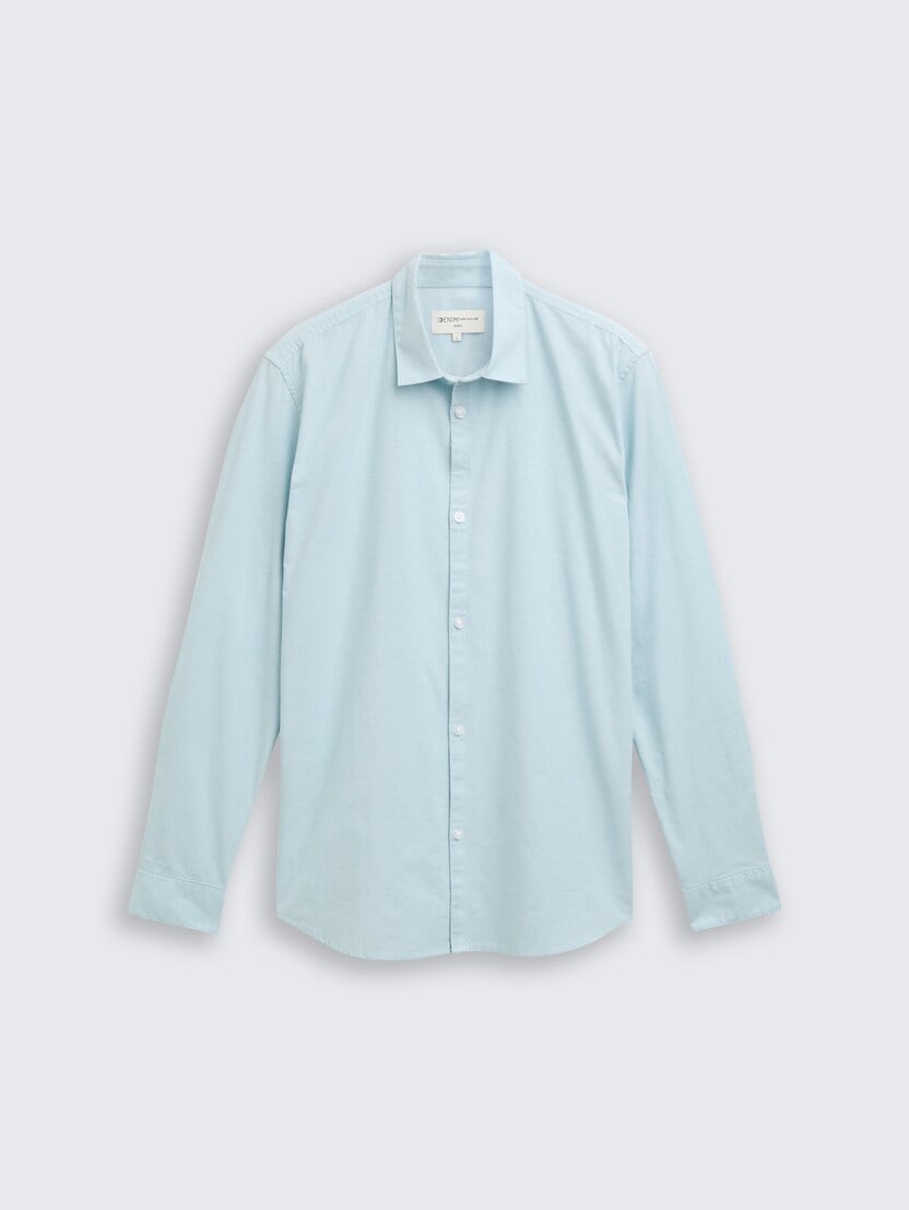 Chambray srajca - Zelena_8685127