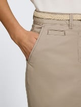 Chino suknja s vezicom - Bež_3076537
