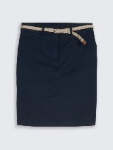 Chino suknja s vezicom - Plava_5489175