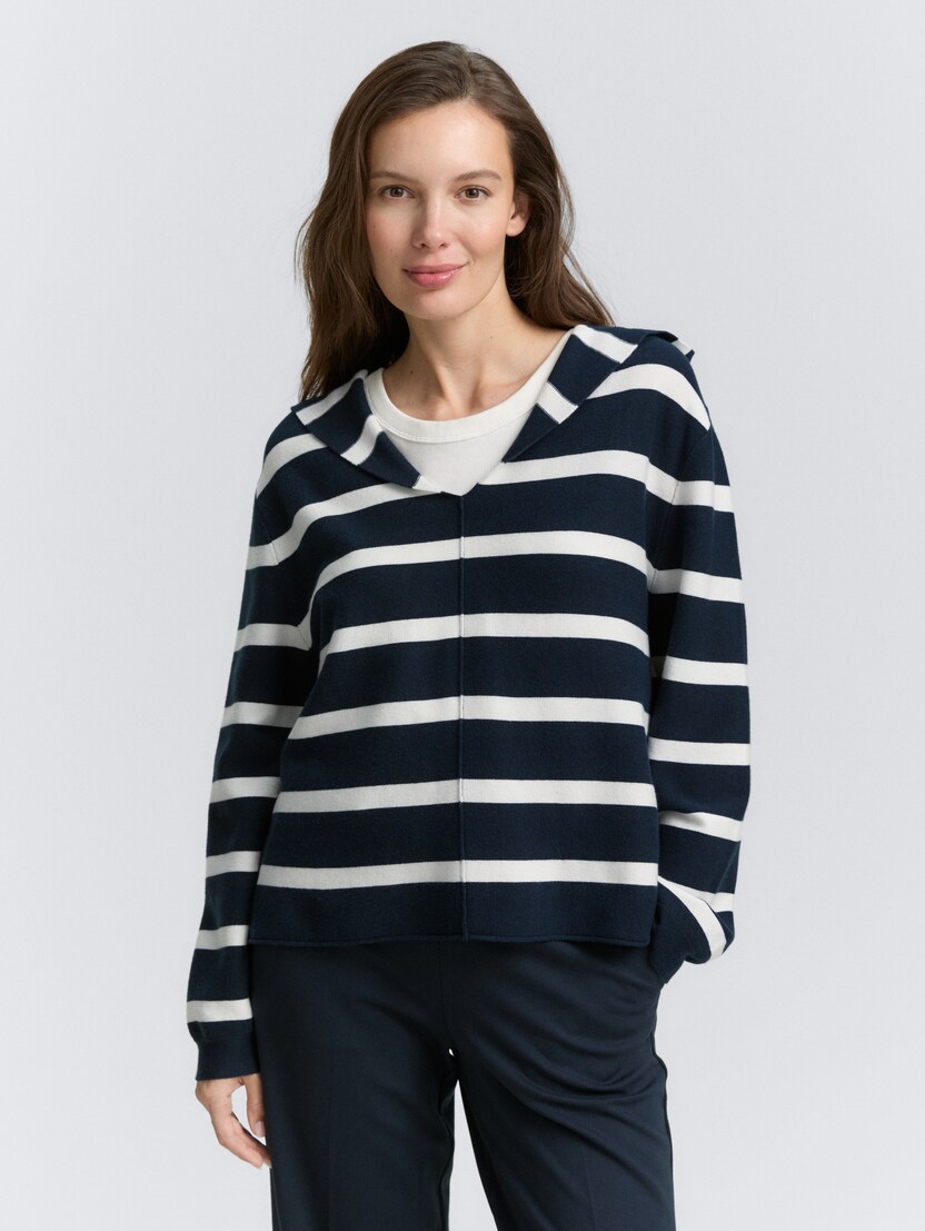 Pulover cu dungi - Model/Mai multe culori_1518572