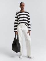 Prugasta majica - Crna_6628504