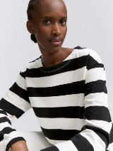 Prugasta majica - Crna_6628504