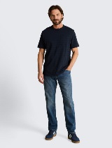 Tricou în dungi - Albastru_2036687