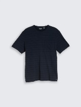 Tricou în dungi - Albastru_2036687