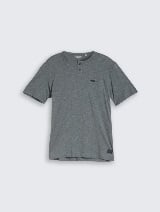 Tricou Henley în dungi - Model/Mai multe culori_9211047