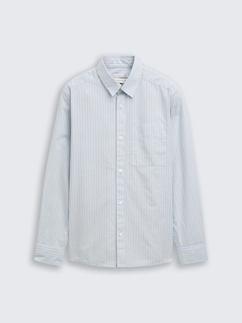 Cămaşă cu dungi - Model-Mai multe culori-1047310-38359-16