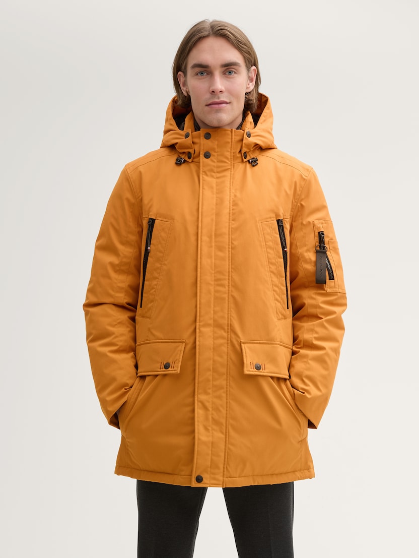 Parka lungă aspră | Maro | Tom Tailor