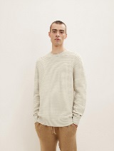 Debelejši strukturirani pulover - Bela_332871