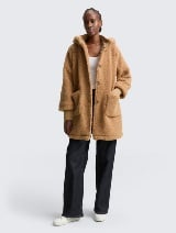 Palton lung - Bej_551653