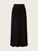Duga suknja s prorezom - Crna_7319520