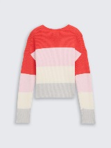 Šareni pleteni pulover - Uzorak/višebojna_5445460