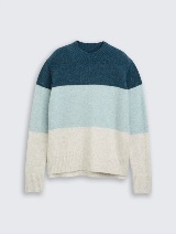 Šareni pleteni džemper - Uzorak/višebojna_7130482