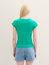 Tricou solid - Verde_8769319