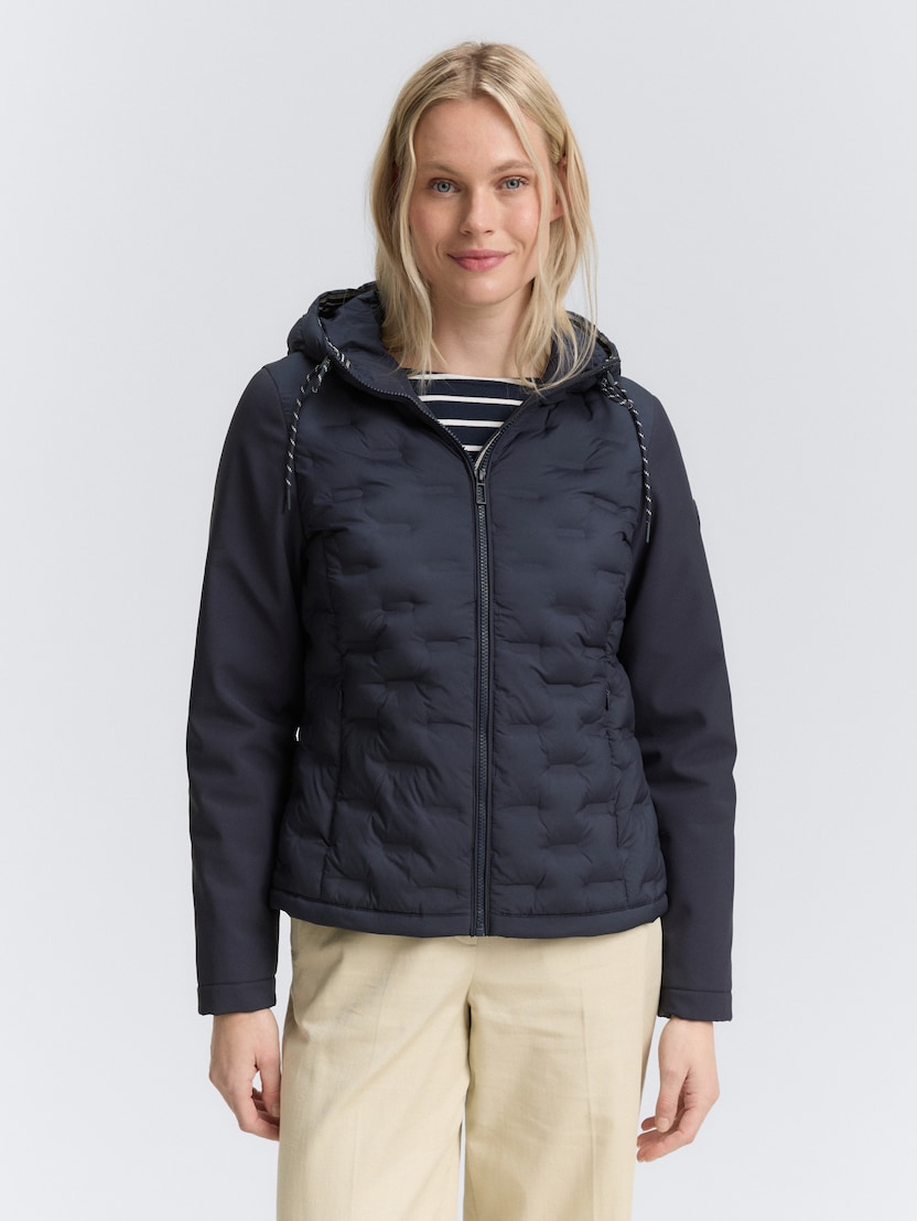 Hibridna jakna - Plava_5665575