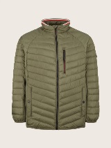 Hibridna jakna s visokim ovratnikom - Zelena_3065333