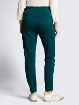 Pantaloni lungime până la gleznă - Verde_1013543
