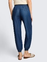 Pantaloni din Tencel - Model/Mai multe culori_85481
