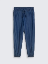 Pantaloni din Tencel - Model/Mai multe culori_85481