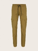 Cargo hlače s elastičnim pojasom i više džepova - Zelena_2858913