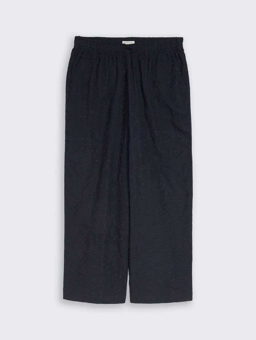 Pantalone sa vezom - Plava-1049997-10668-15