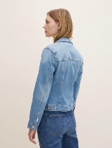 Traper jakna s prednjim džepovima - Plava_9582332