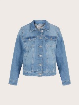 Traper jakna s prednjim džepovima - Plava_9582332