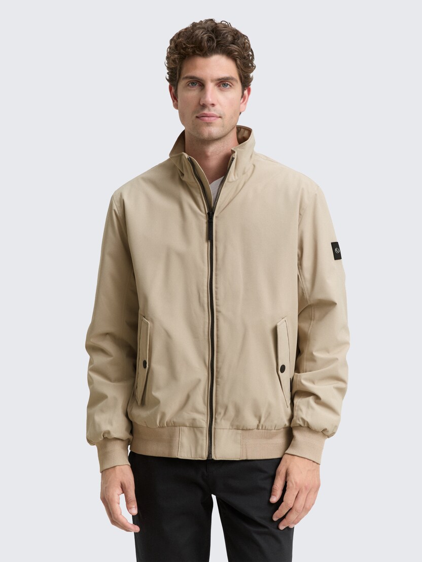 Jakna sa stojećom kragnom - Bež