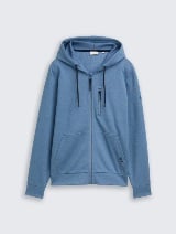 Jachetă sport cu detalii - Albastru_3469675